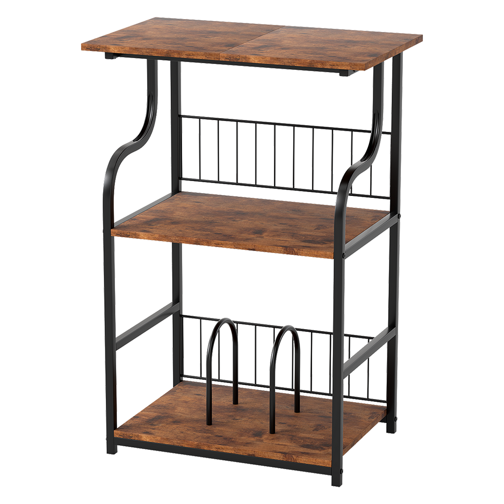 Levede Side Table 3-Tier Storage Shelf Modern Table-2011971114334556168