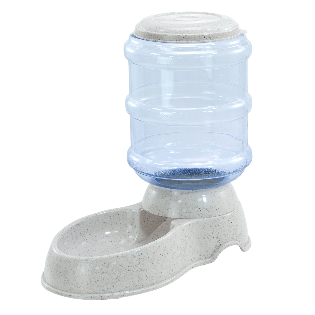 Pawz Automatic Pet Feeder Water Dispenser 3.5L Grey-2006733420562092040