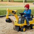 Ride On Excavator Digger CAT Liscenced Kids Sand Ride-on Toy Truck Toddler Gift