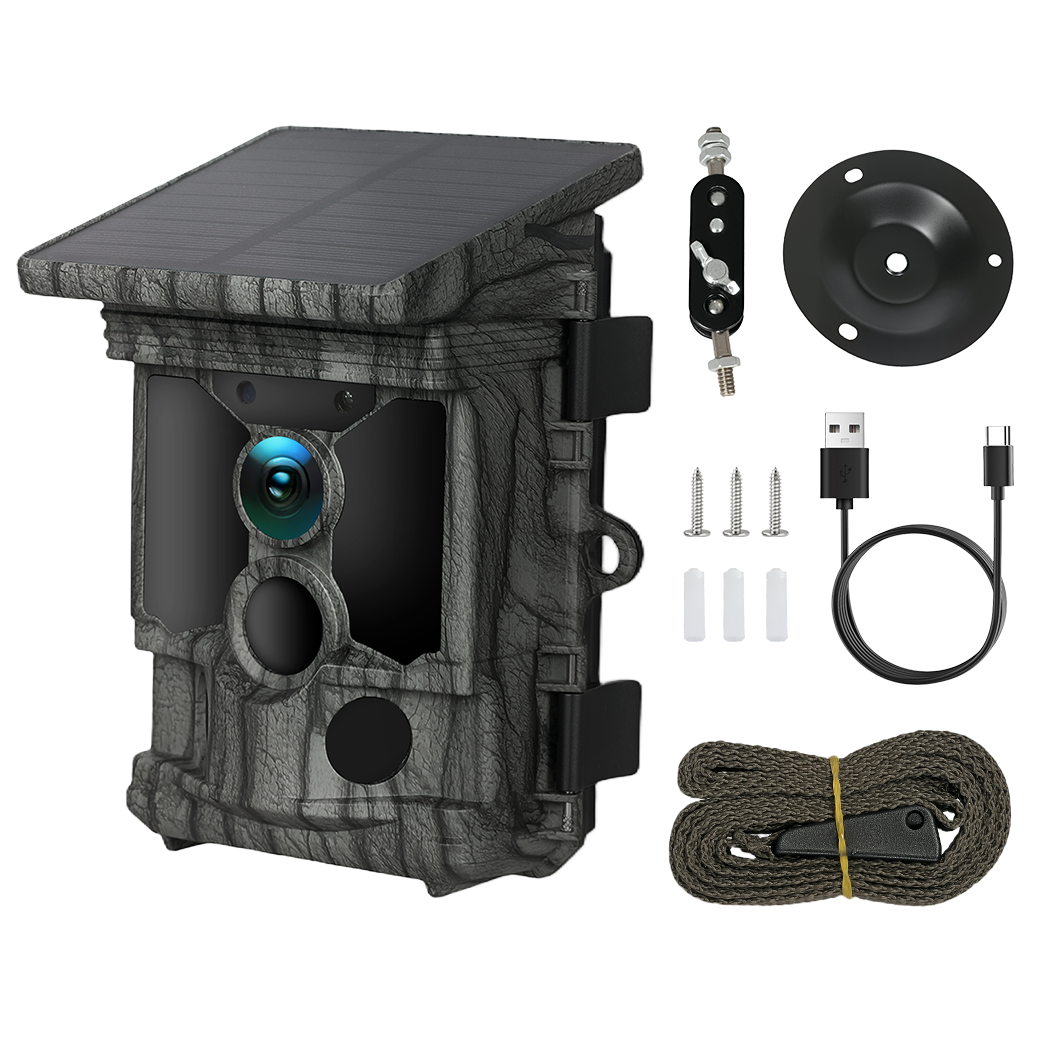 Centra Solar Trail Camera 4K 112MP Hunting Game Cam-2018816829211938824