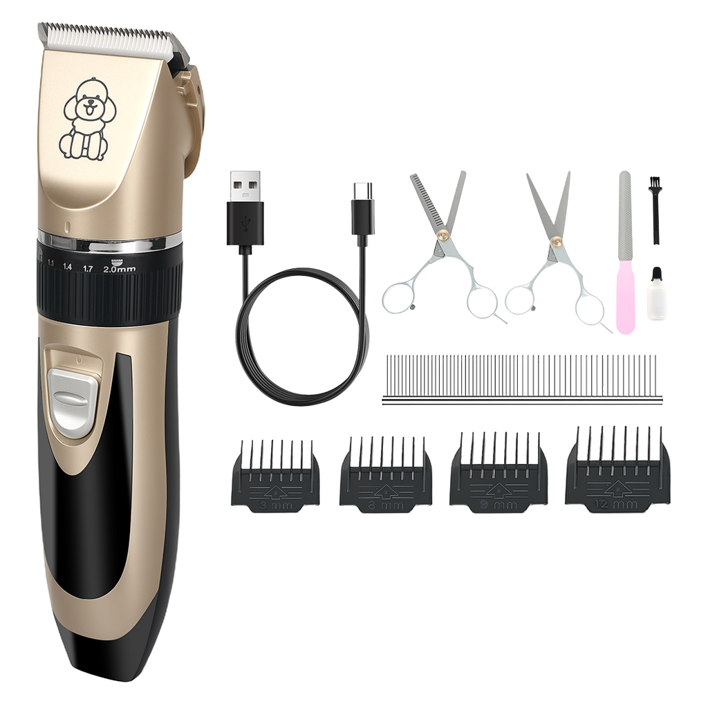 Pawz Pet Clipper Cat Dog Grooming Trimmer Shaver Kit-2026860071245451272