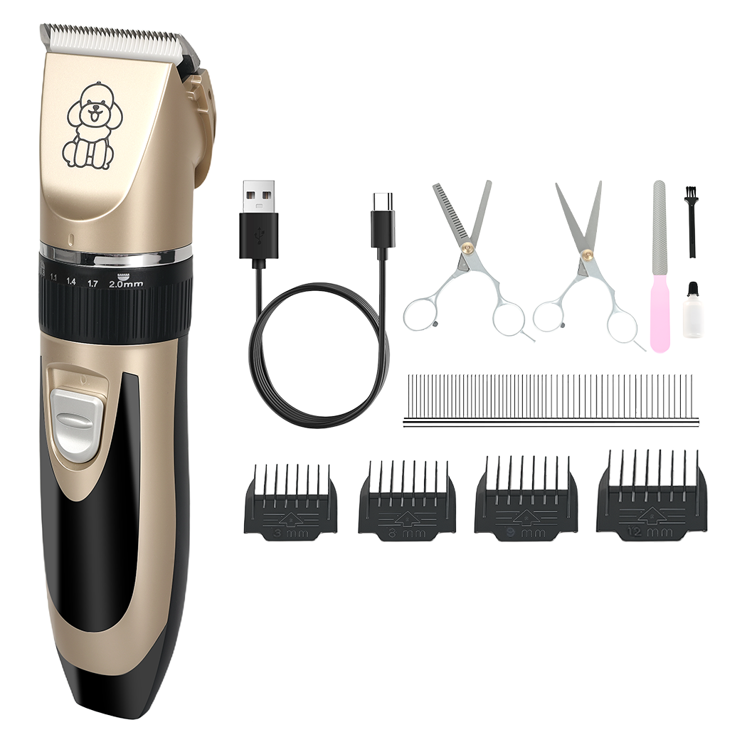 Pawz Pet Clipper Cat Dog Grooming Trimmer Shaver Kit-2026860071245451272