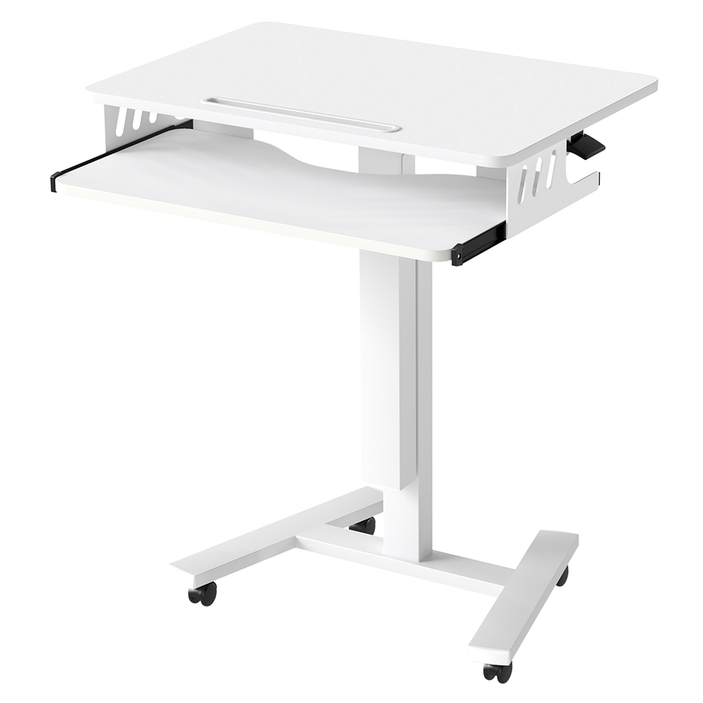 Levede Mobile Standing Desk Adjustable Height Table-2011971109892788232