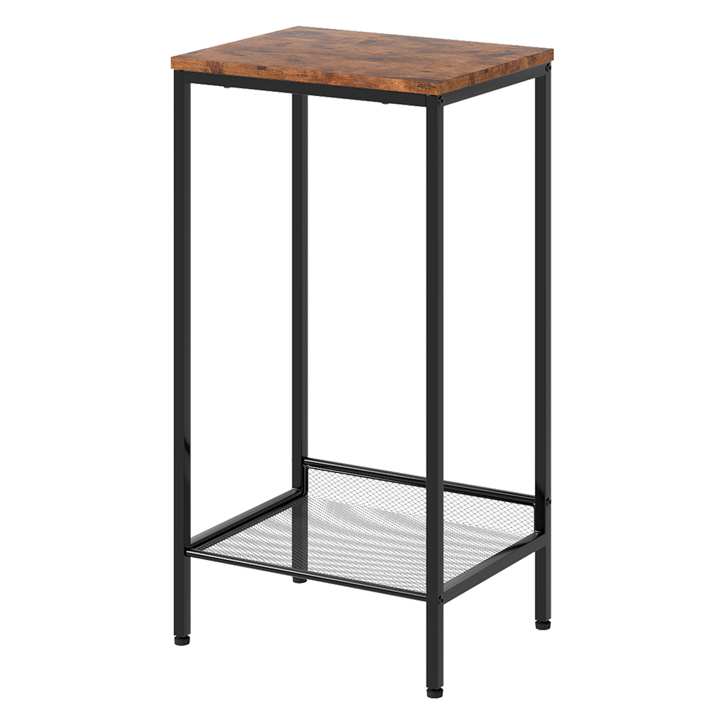 Levede Industrial Side Table 2-Tier Shelf End Table-2011971113986428936