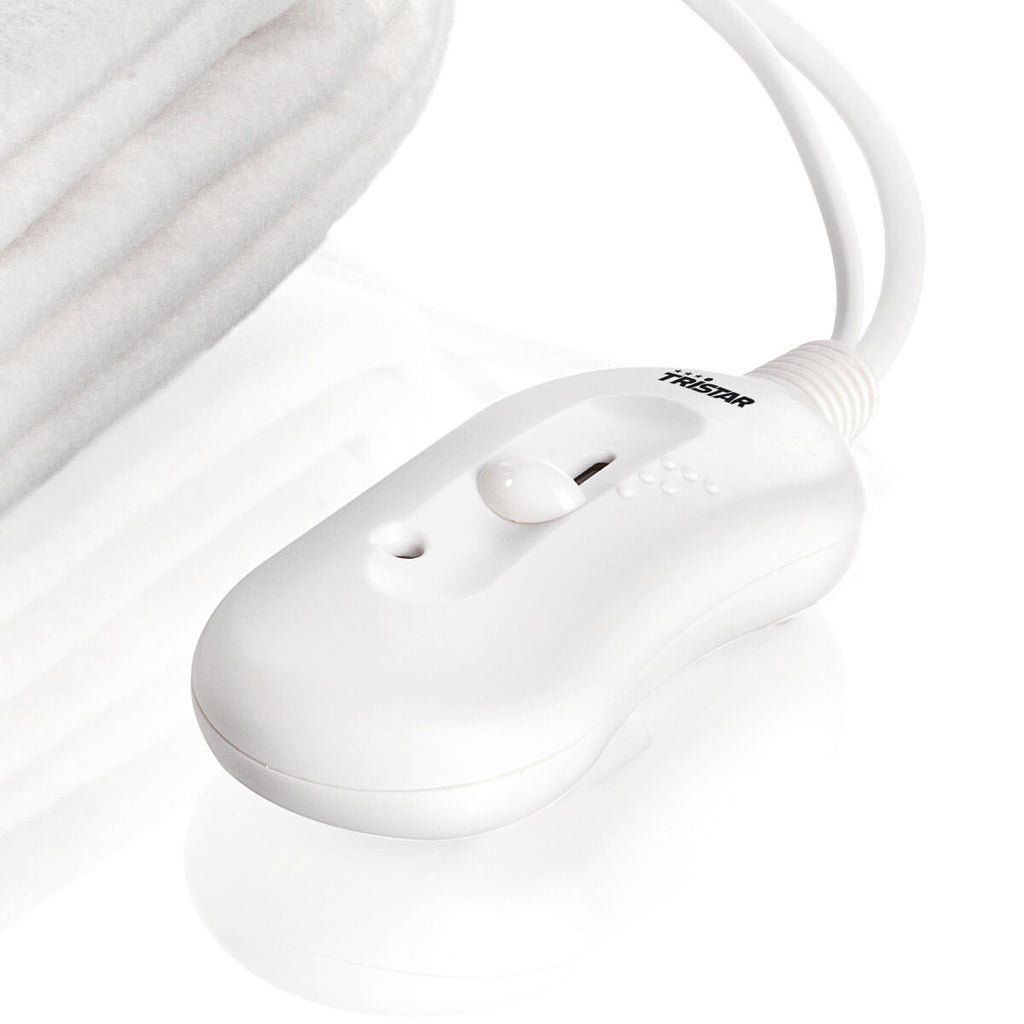 Electric Blanket Tristar BW4751 150 x 70 cm White Polyester