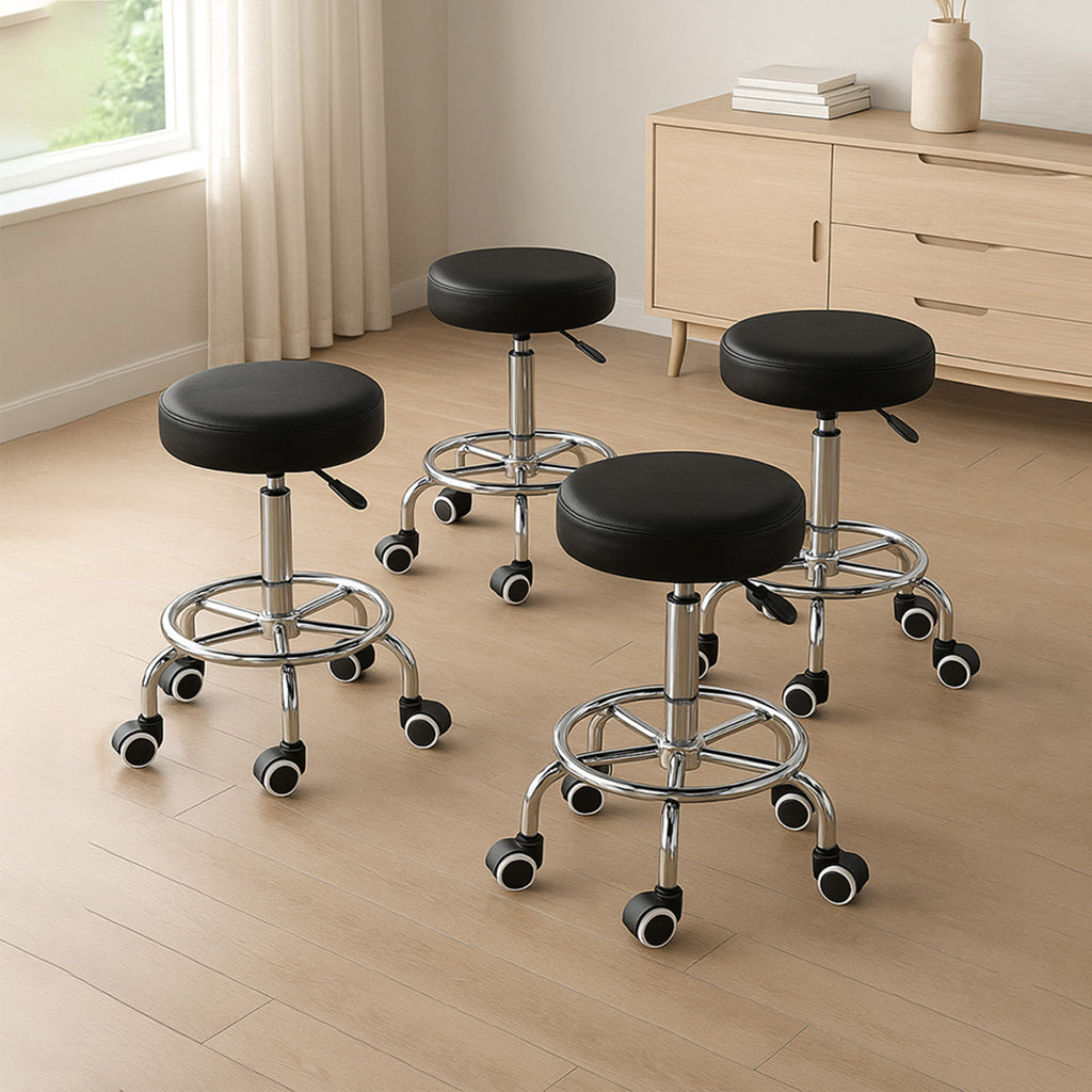4x Levede Swivel Salon Barstool Hairdressing-2018816857238278150