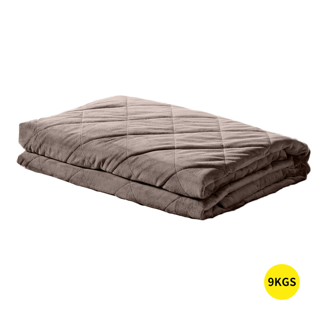 DreamZ Weighted Blanket Heavy Gravity Mink 9KGS-2006733230585286656