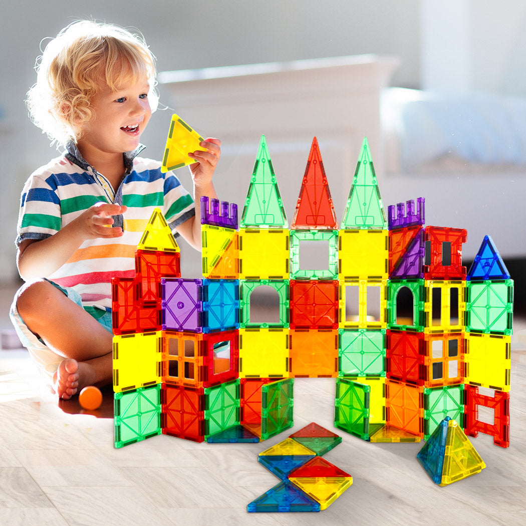 BoPeep Kids Magnetic Tiles Blocks Building-2029387266576748550