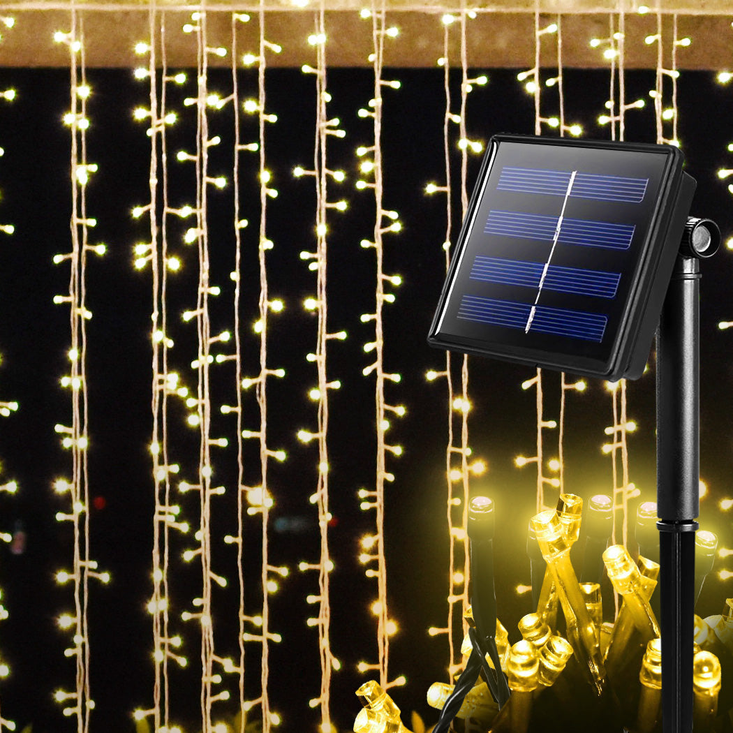 Solar Powered LED Fairy String Lights-2018816658944167942