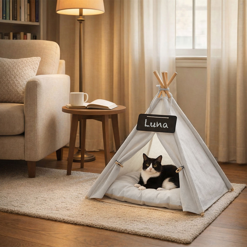 Pawz Pet Tent Dog Bed Tent Washable Tent Bed Cushion-2029387298260520966