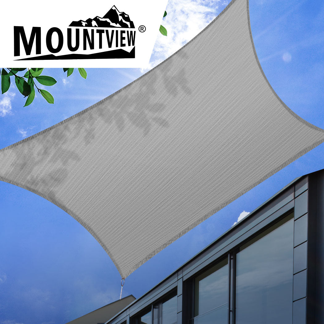 Mountview Sun Shade Sail Cloth Canopy Charcoal 180-2018816728204709894