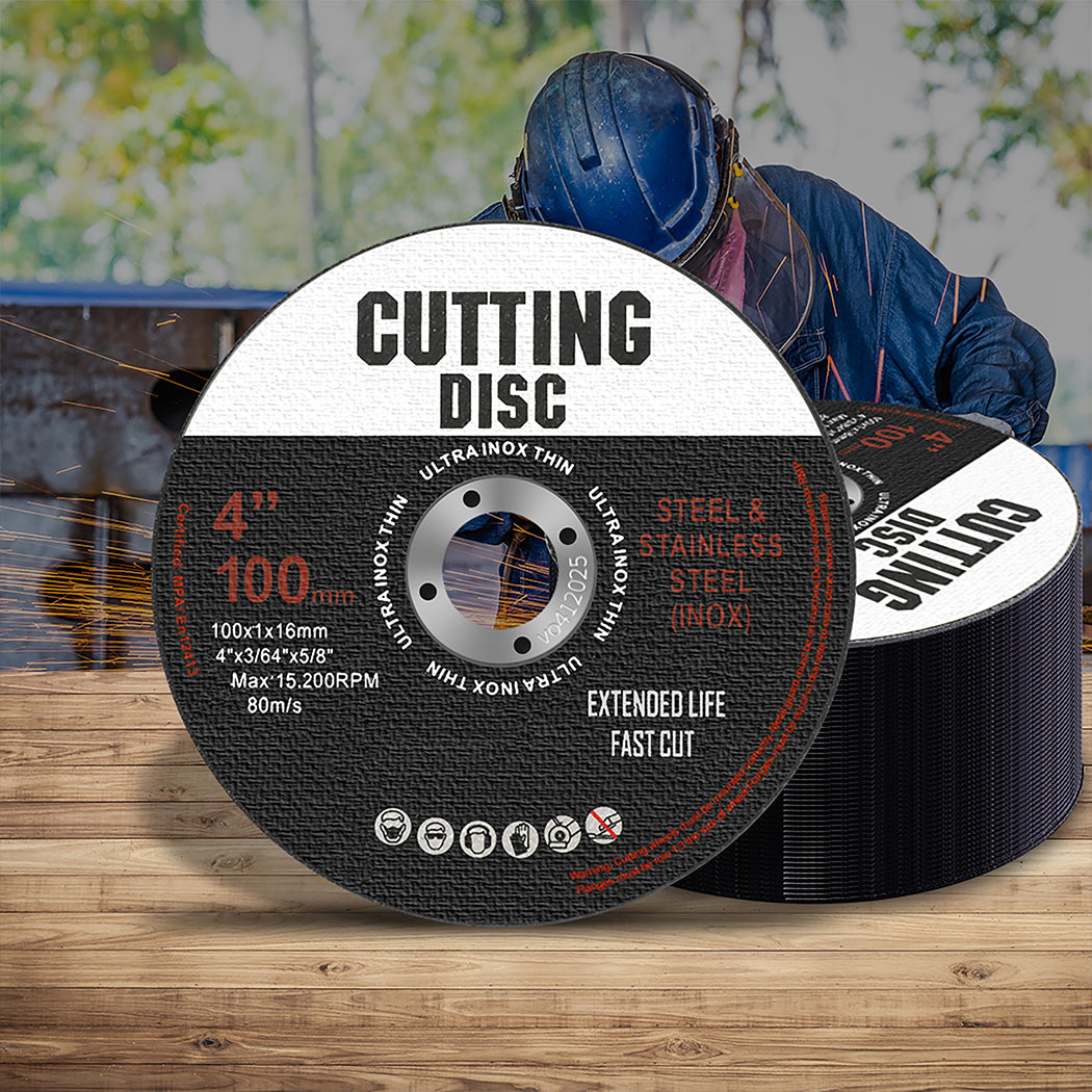 Traderight Cutting Discs 100mm 4" Thin-2018816659543953414