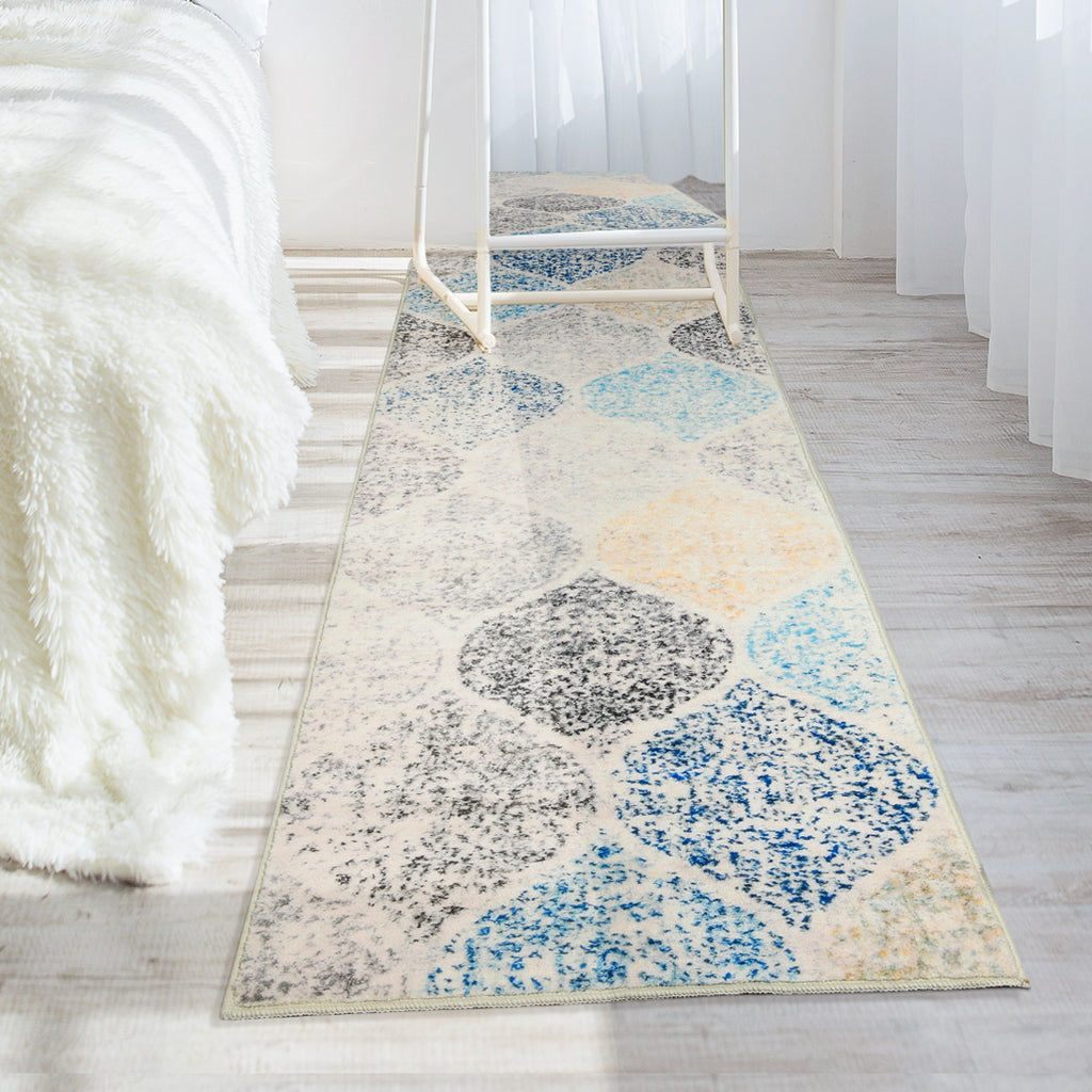 Marlow Floor Rug Hallway Runner Washable 180X60cm-2029387260117520391