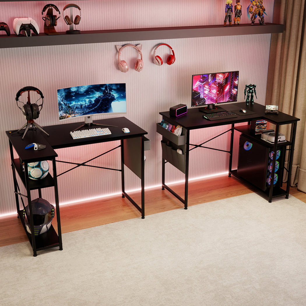 Levede L-shaped Gaming Computer Desk Corner Table Home-2018816765194276870