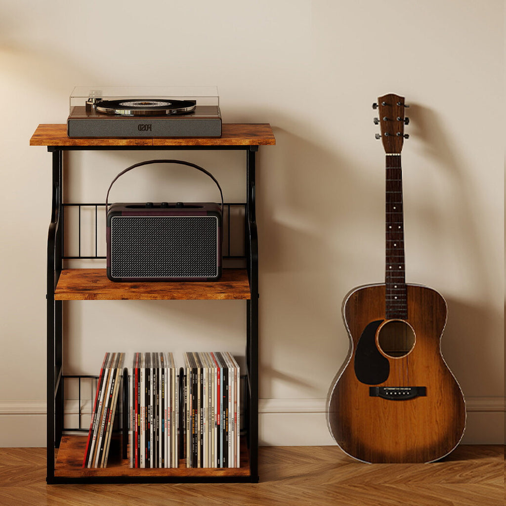 Levede Side Table 3-Tier Storage Shelf Modern Table-2011971114334556166