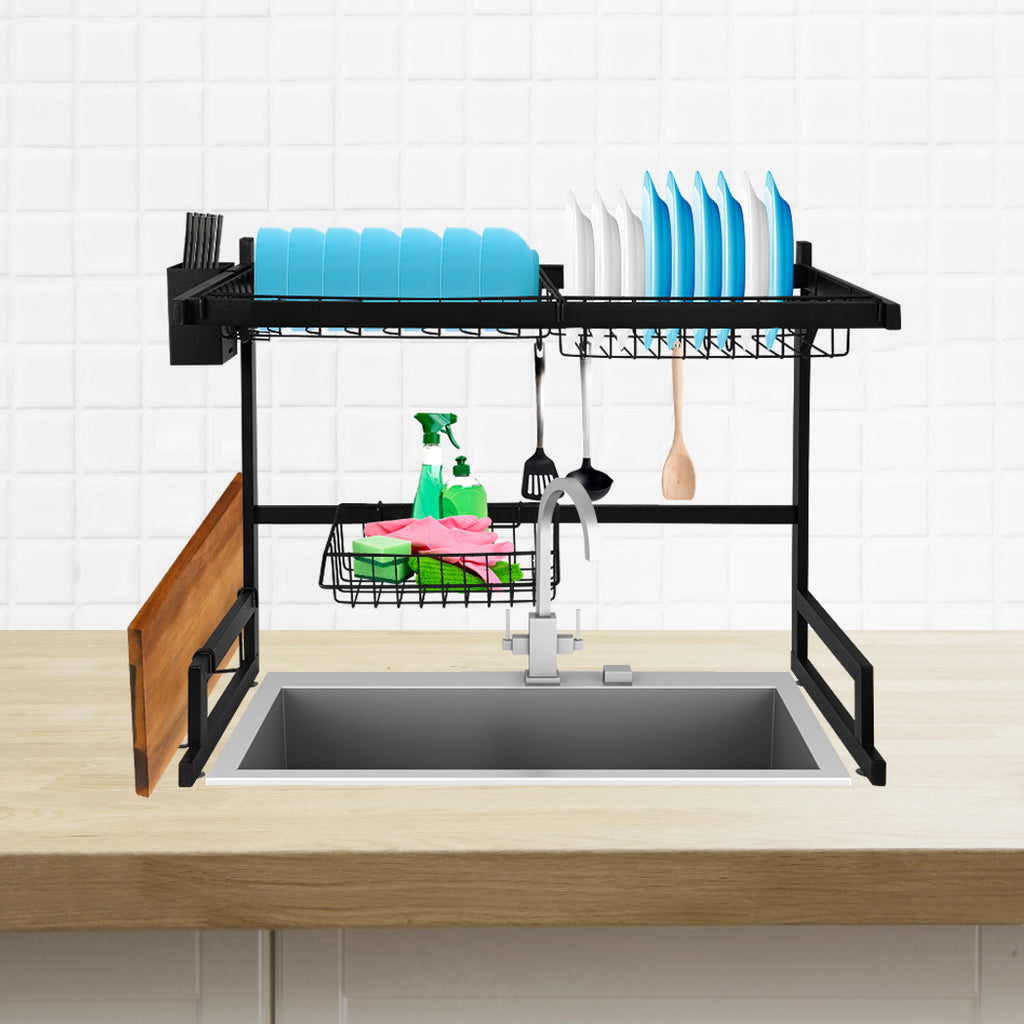 TOQUE Dish Drying Rack Over Sink Steel 65 CM-2018816797263925254