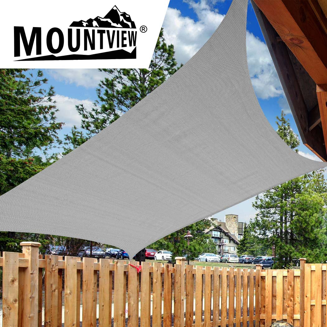Mountview Sun Shade Sail Cloth Canopy Charcoal 180-2018816728204709895