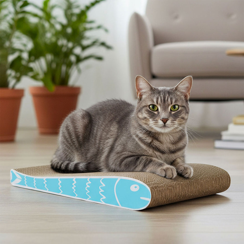 Pawz 2X Cat Scratcher Board Bed-2018816675608137735