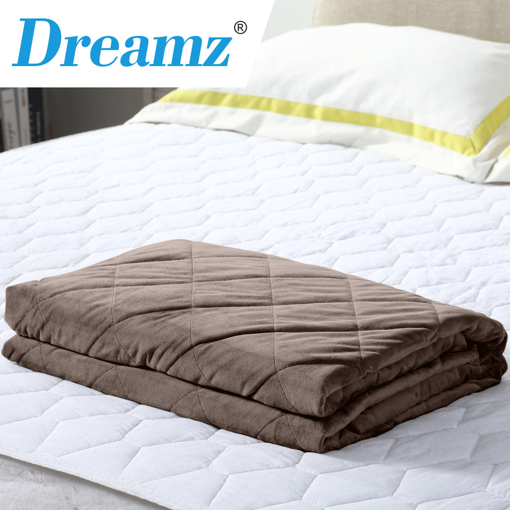 DreamZ Weighted Blanket Heavy Gravity Mink 9KGS-2006733230585286663