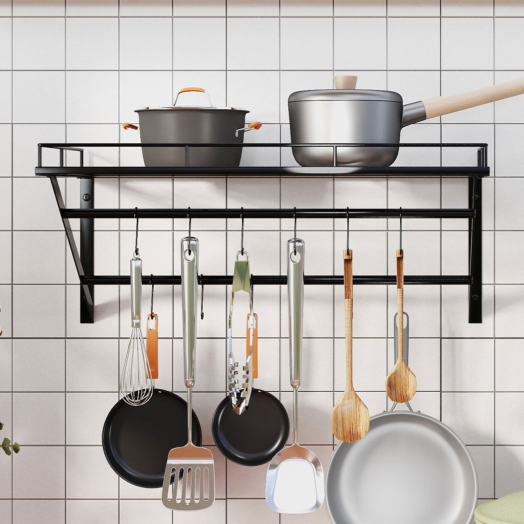 Toque Wall Mounted Pot Pan Rack Multipurpose  Holder-2011971113319534599