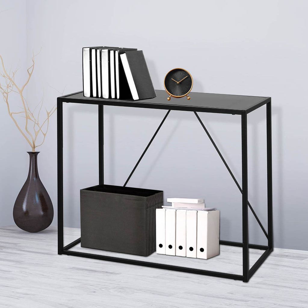 Levede 2-Tier Console Table Office Furniture-2018816792855711751
