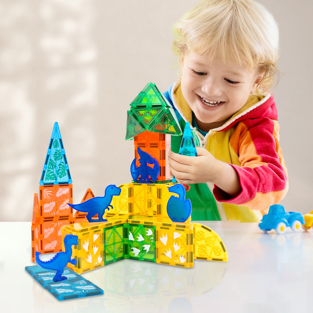 Bopeep Kids Magnetic Tiles Blocks-2029387199782457351