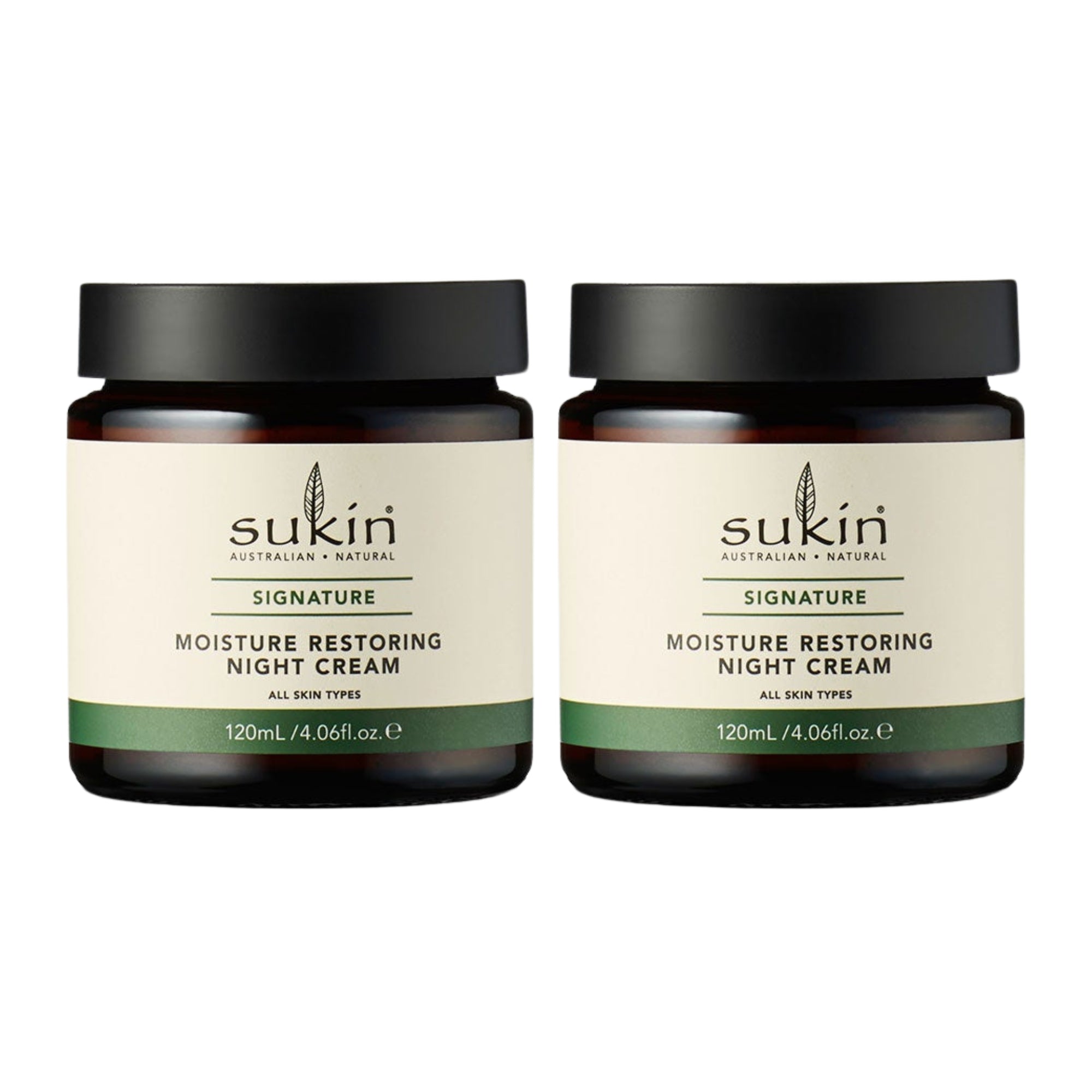Sukin Moisture Restoring Night Cream 120ml x2-2017004954828541952