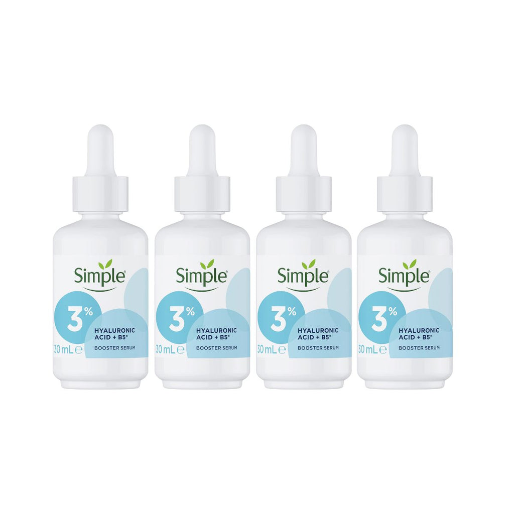 4x Simple Booster Serum 3% Hyaluronic Acid and B5-2006732792863526914