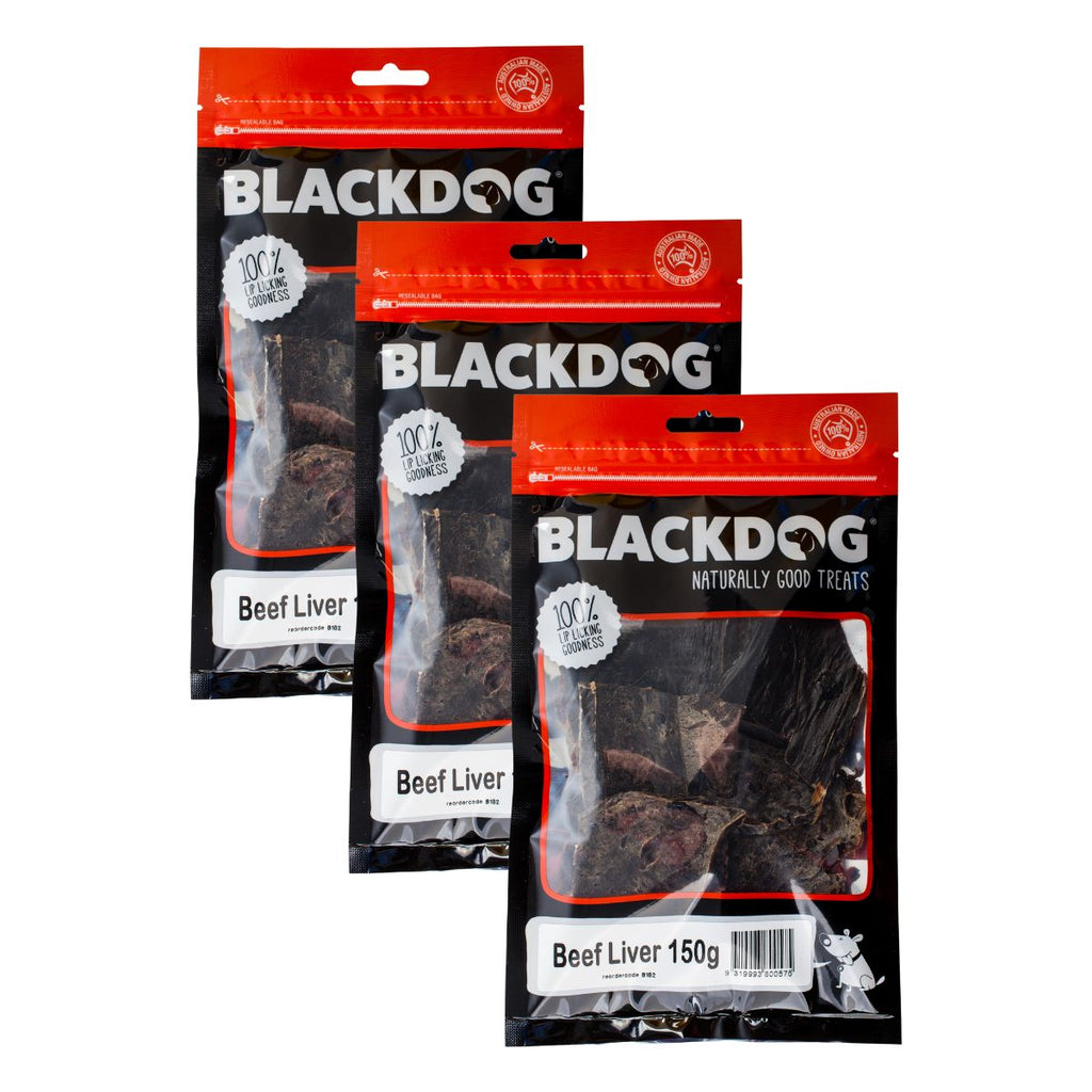 Blackdog Beef Liver 150g x 3pk-2006732748886249472