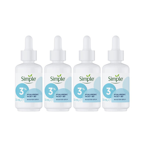 4x Simple Booster Serum 3% Hyaluronic Acid and B5-2006732792863526913