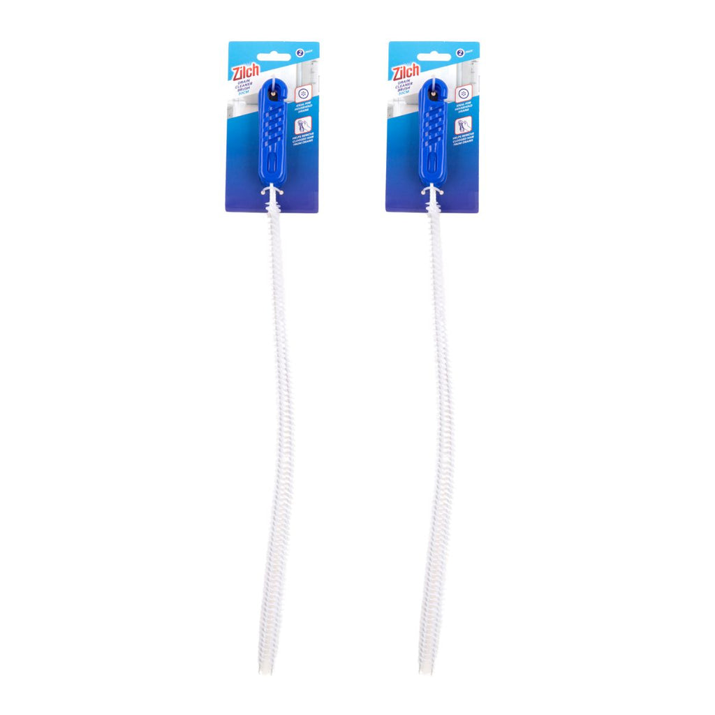 2x Zilch 50cm Brush Drain Cleaner 2pk-2006732770772127744