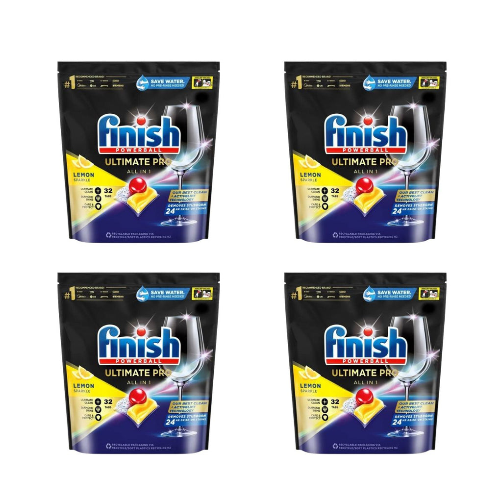 Finish Ultimate Pro 128 Lemon Dishwasher Tablets-2006733376228298752