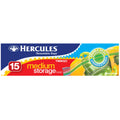 Hercules Medium Storage Bags 15pk x6-2017004942207881217