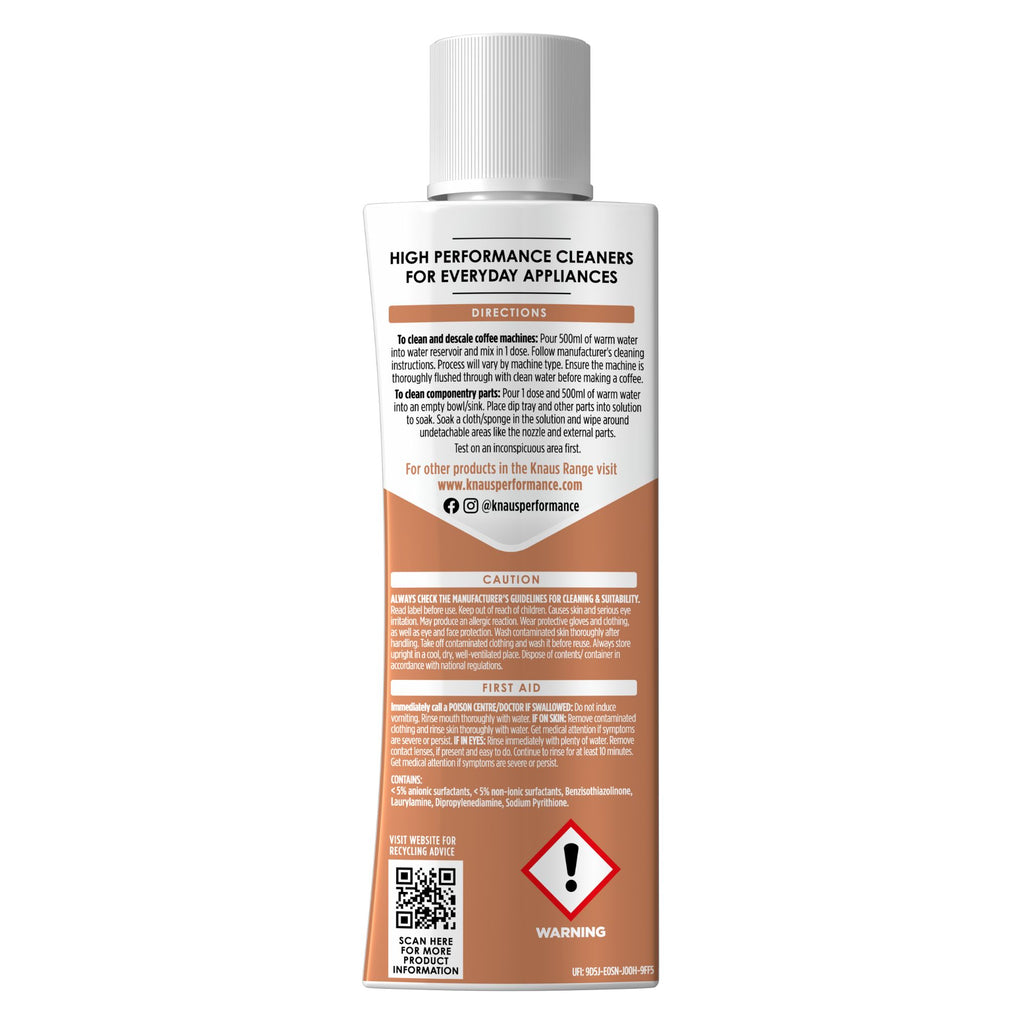 Knaus Coffee Machine Cleaner & Descaler 300ml x2-2017004943805911042