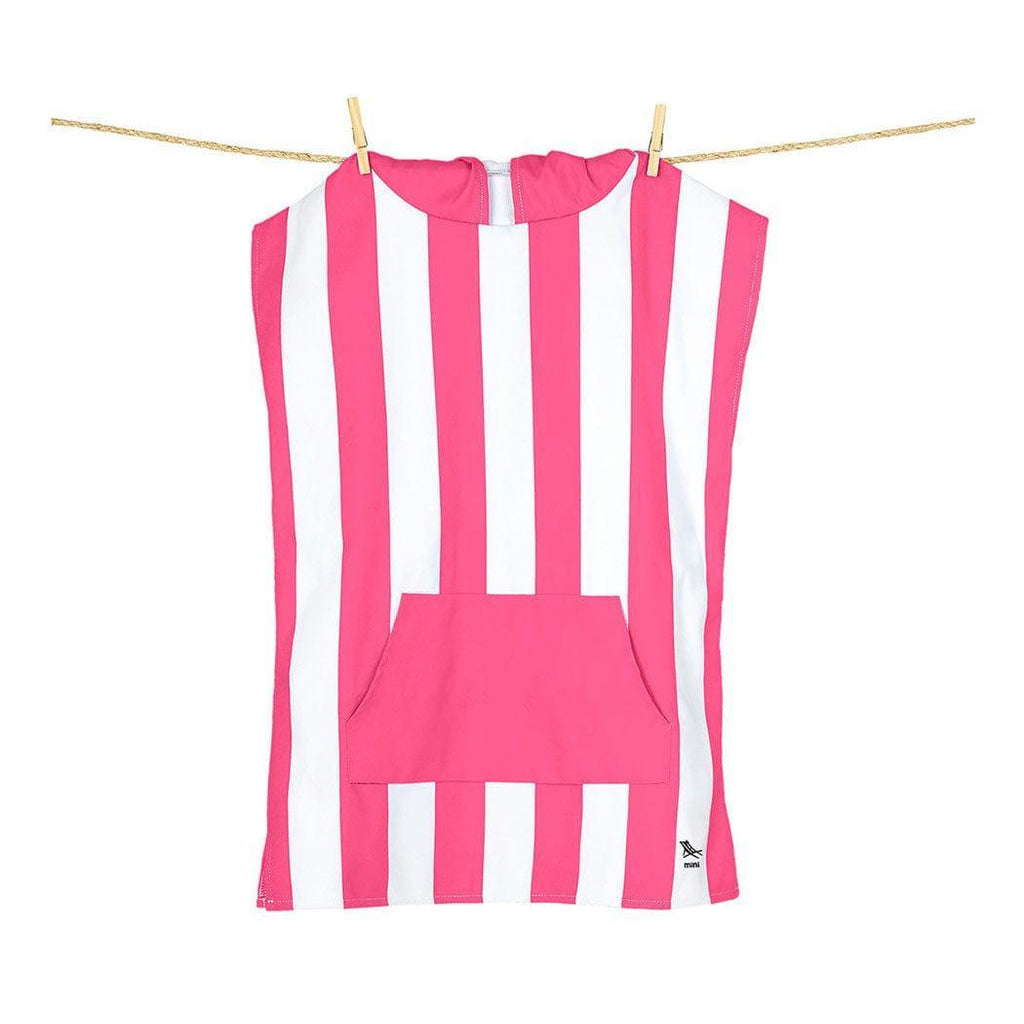 Dock & Bay KIDS Poncho Hooded Towel -Mini Cabana Collection-Phi Phi Pink S (4-7yrs)-2006732818260037635