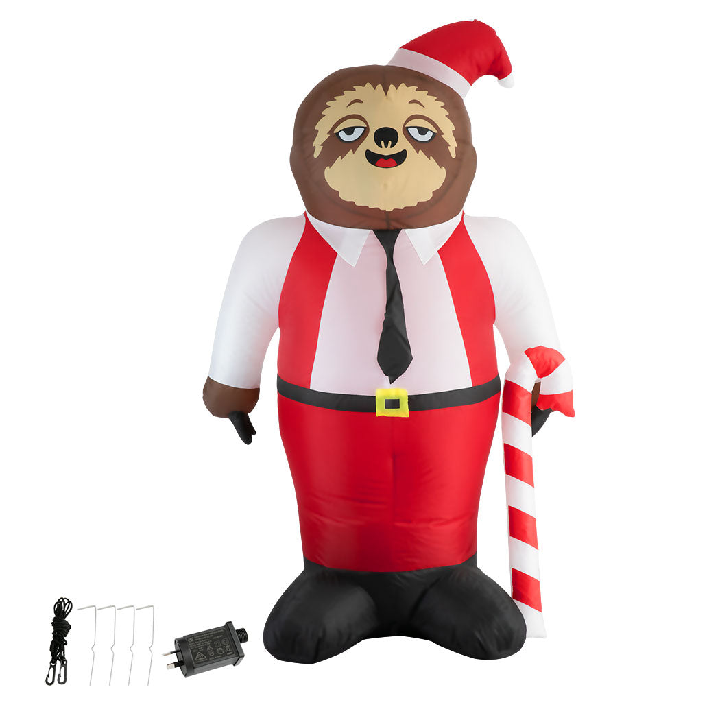 Santaco Christmas Inflatable Sloth 1.8M-2018816794214666240