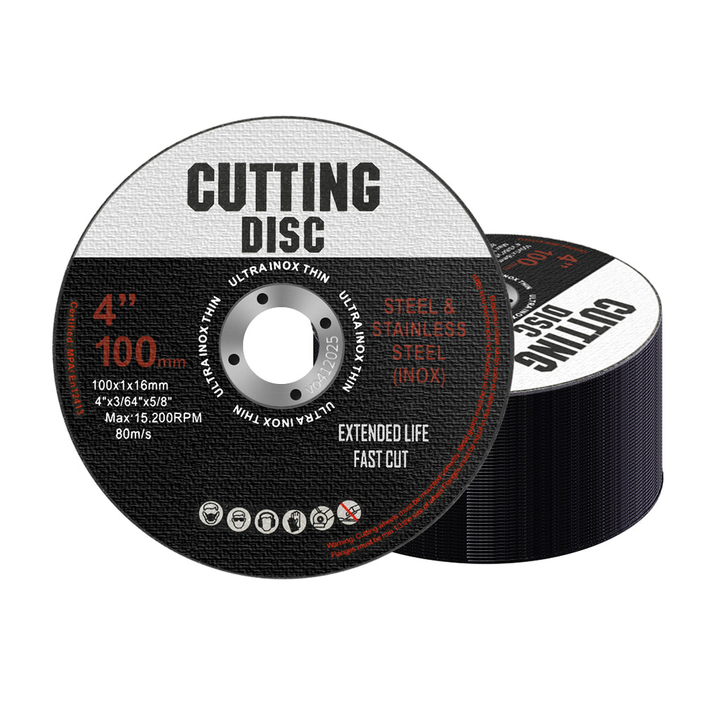Traderight Cutting Discs 100mm 4" Thin-2018816659543953408