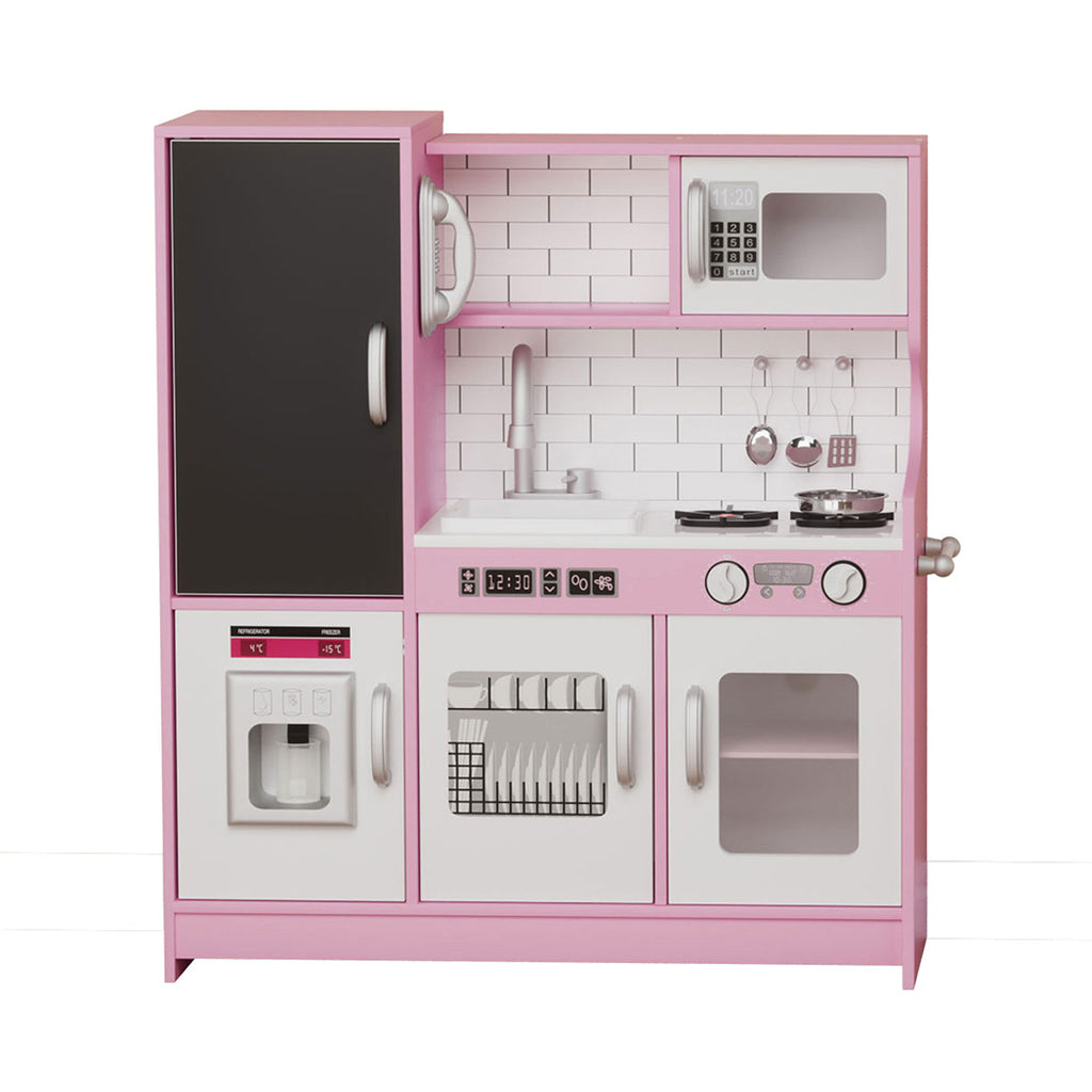 Bopeep Kids Kitchen Set Wooden Pretend Play Cooking Toy-2006732701960376321