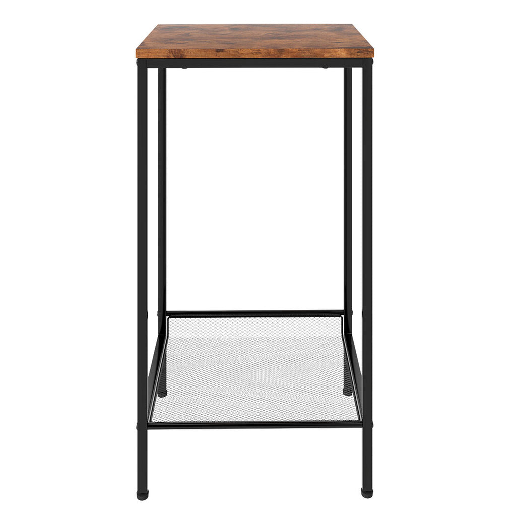 Levede Industrial Side Table 2-Tier Shelf End Table-2011971113986428929