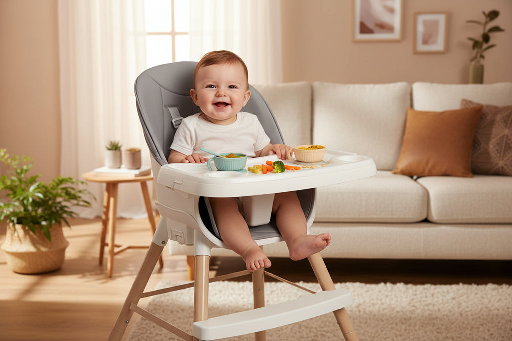 Bopeep 6-In-1 Baby High Chair-2006732872689520641