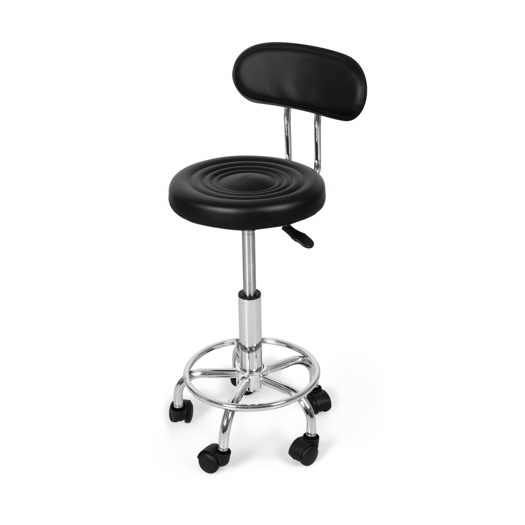 Levede 2x Salon Stool Swivel Bar Stools-2006733382305845249