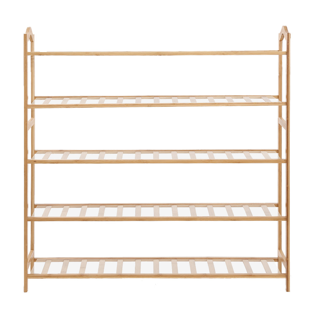 Levede Shoe Rack Bamboo Storage Wooden-2006733143142436865