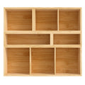 Toque Bamboo Drawer Organizer Multi-Use Storage Box-2029387215821475841