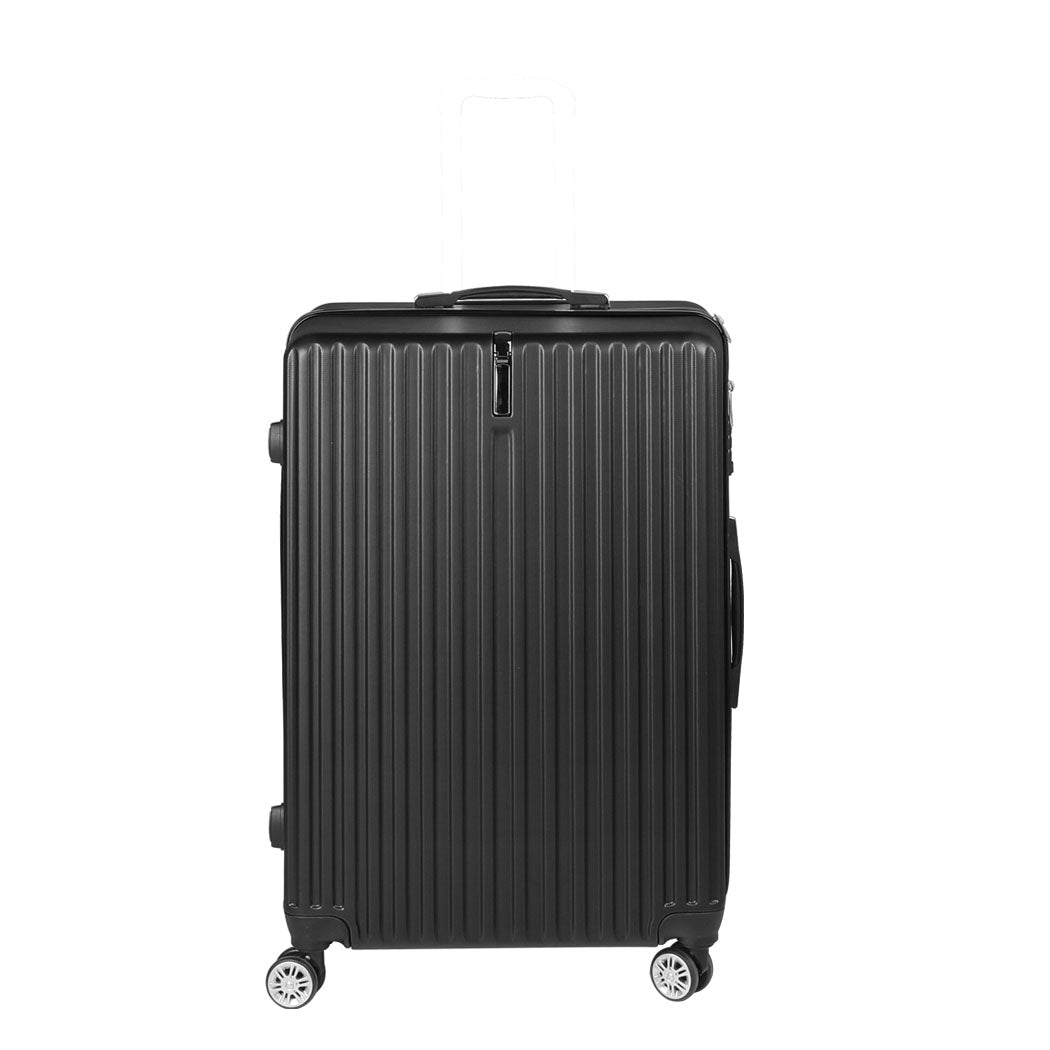 Slimbridge 24" Inch Luggage Suitcase Black 24 inch-2006733062662131713