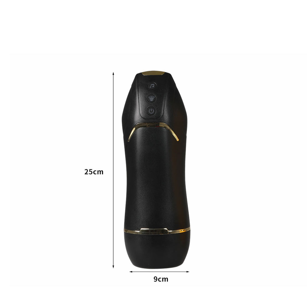 Urway Masturbator Vibrator Masturbation Black-2006733049173250050