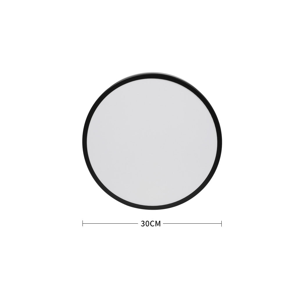 EMITTO 3-Colour Ultra-Thin 5CM LED Ceiling 36W Black-2029387270238375938