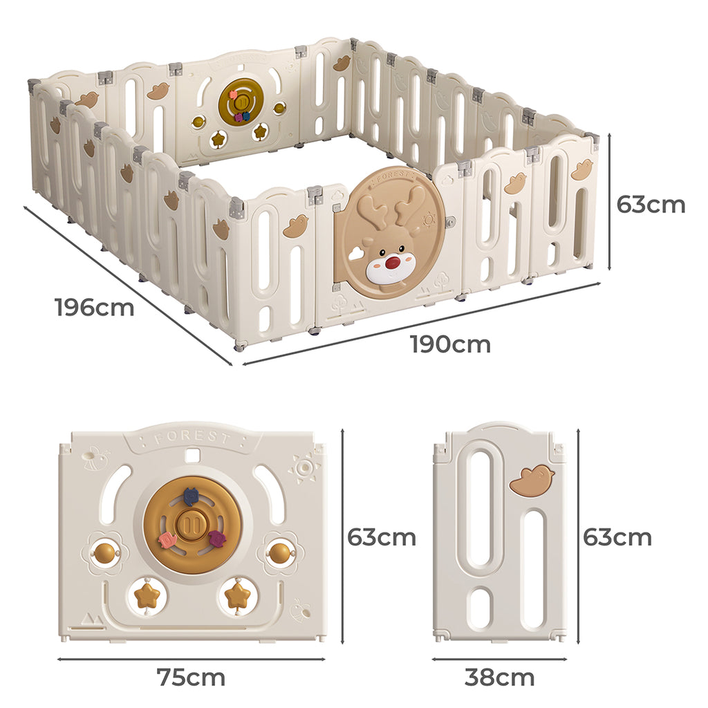 BoPeep Kids Playpen Baby Safety Gate-2006733051199098882