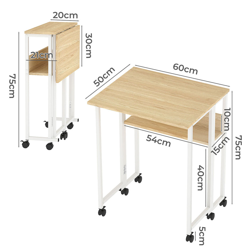 Levede Foldable Computer Desk for Study Home Office-2018816755534794754