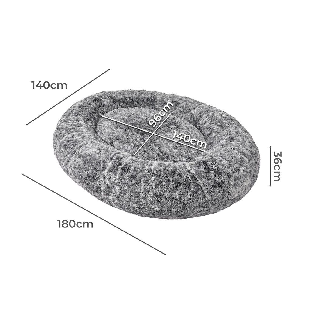 TheNapBed Memory Foam Pet Bed Grey Charcoal-2018816914138206210