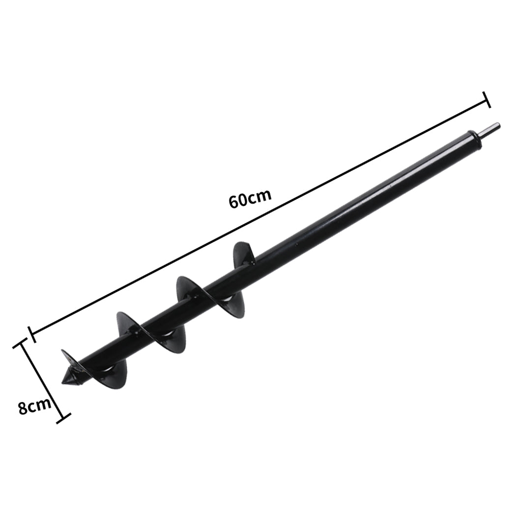 Traderight Garden Auger Post Hole Digger Large-2018816620776001538